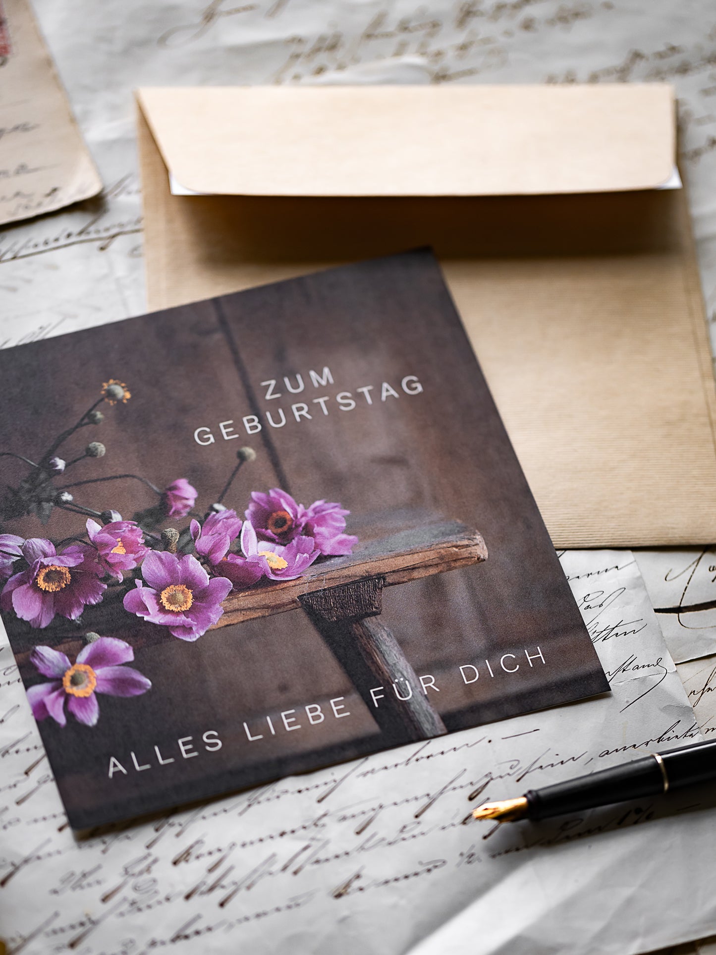 Von edler Art zum Geburtstag alles Liebe