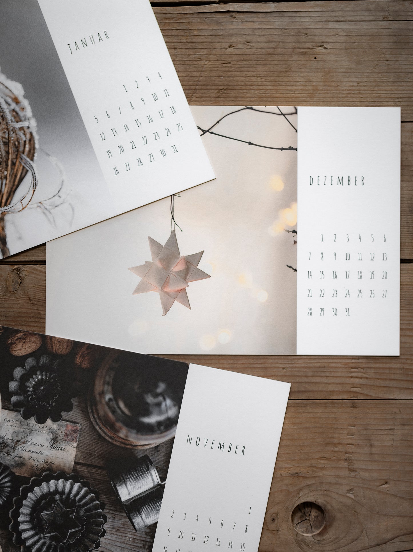 Kartenkalender 2026 "Kleines Glück"