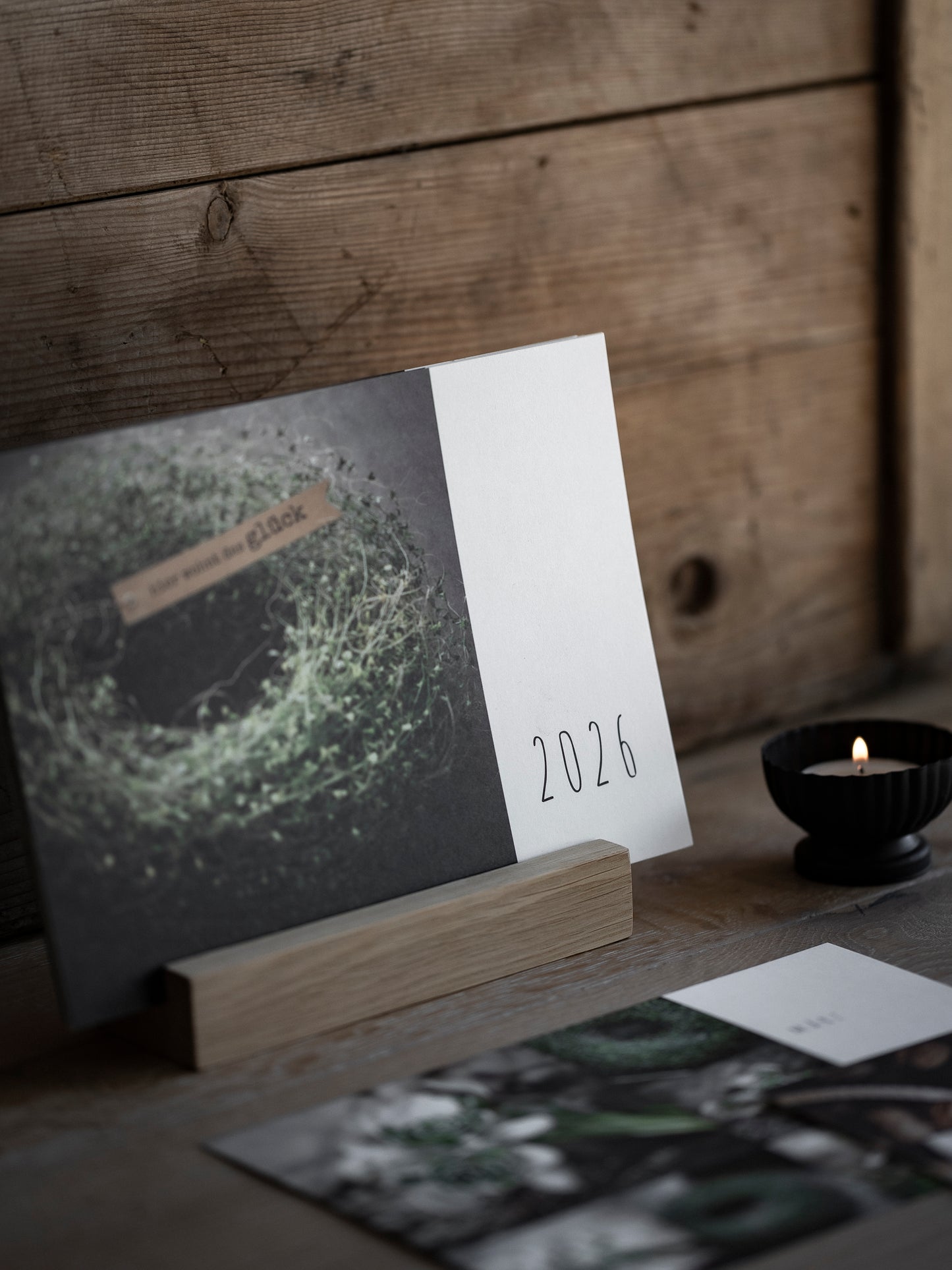 Kartenkalender 2026 "Kleines Glück"