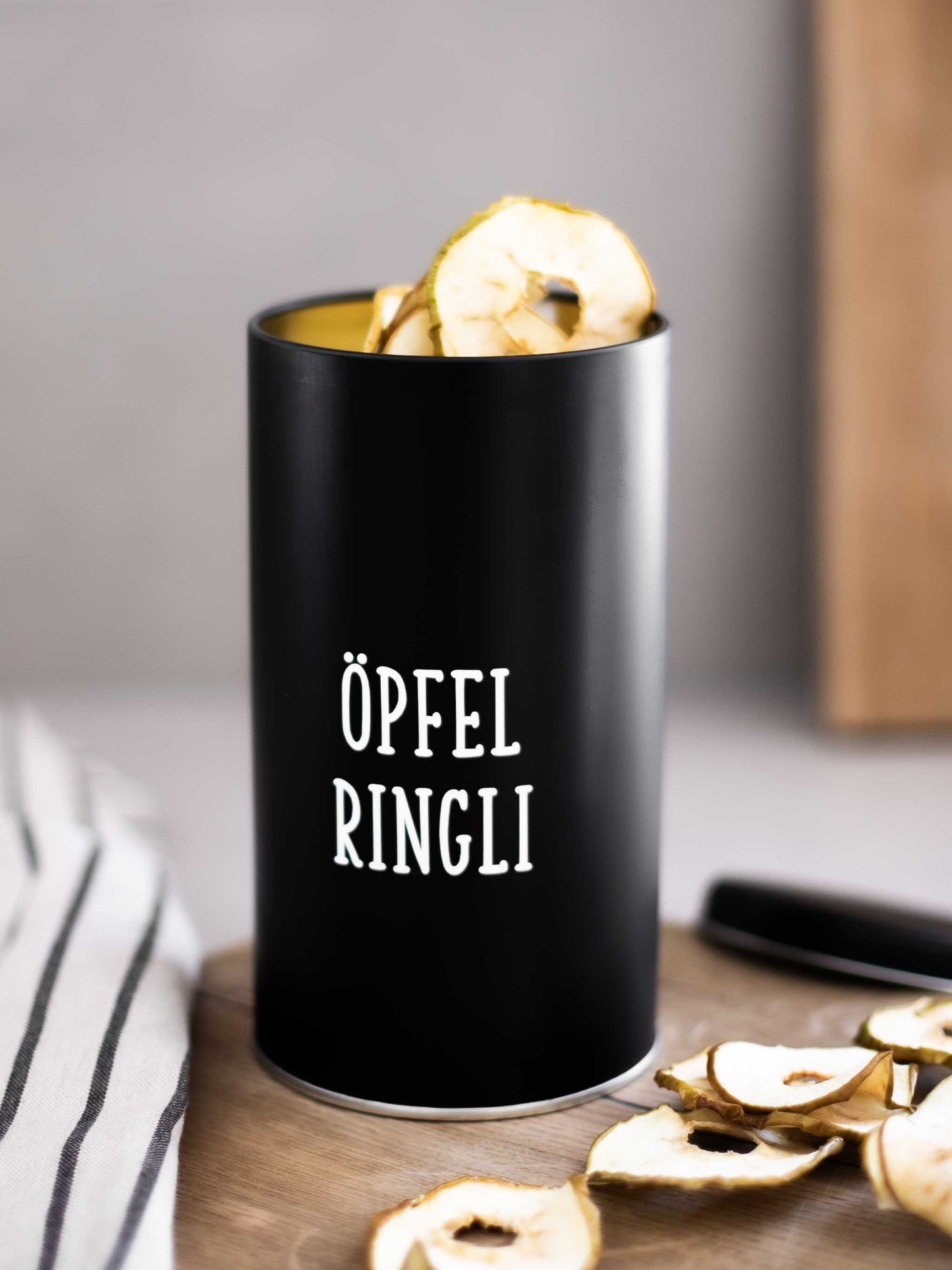 Vorratsdose Öpfelringli