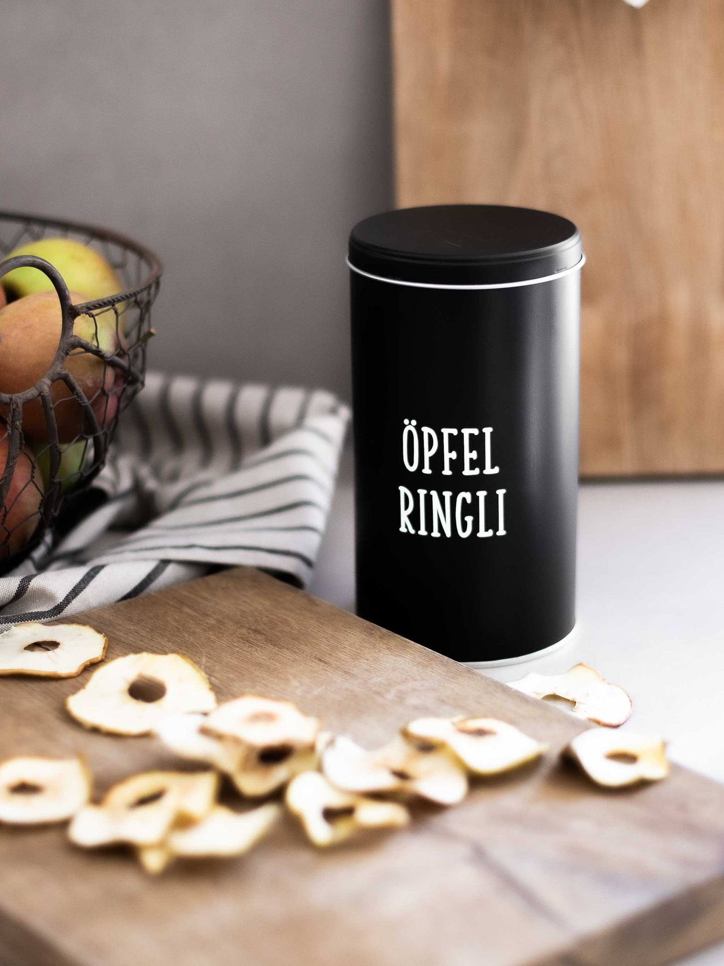 Vorratsdose Öpfelringli