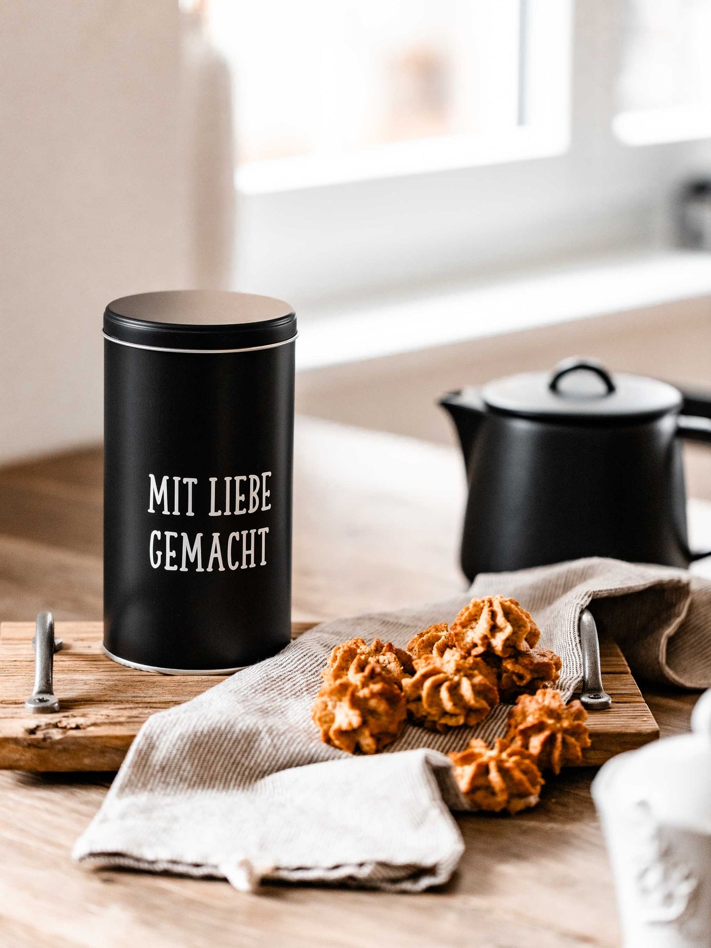 Vorratsdose mit Liebe gemacht