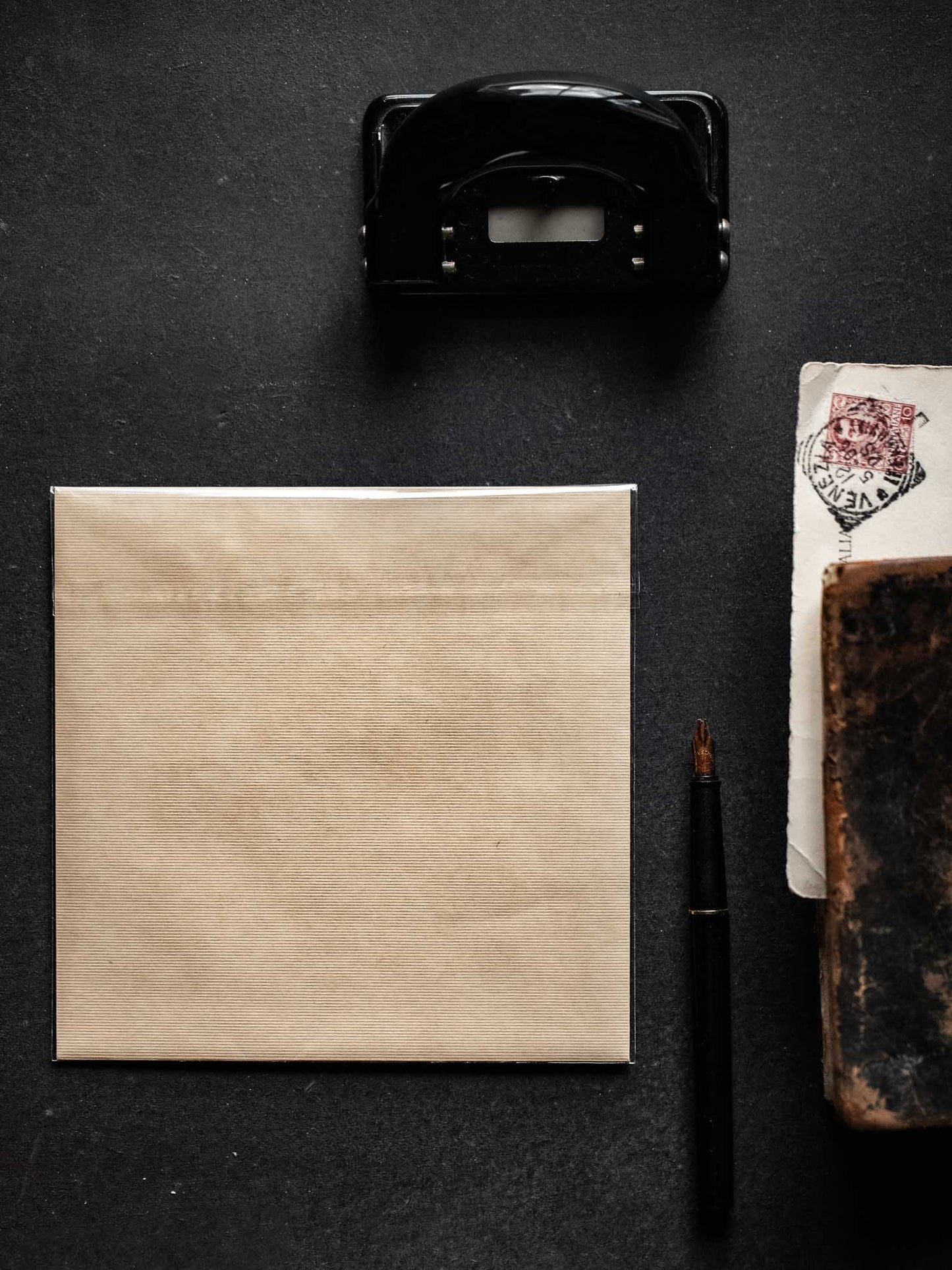 Cellophan Hüllen für die quadratischen Karten