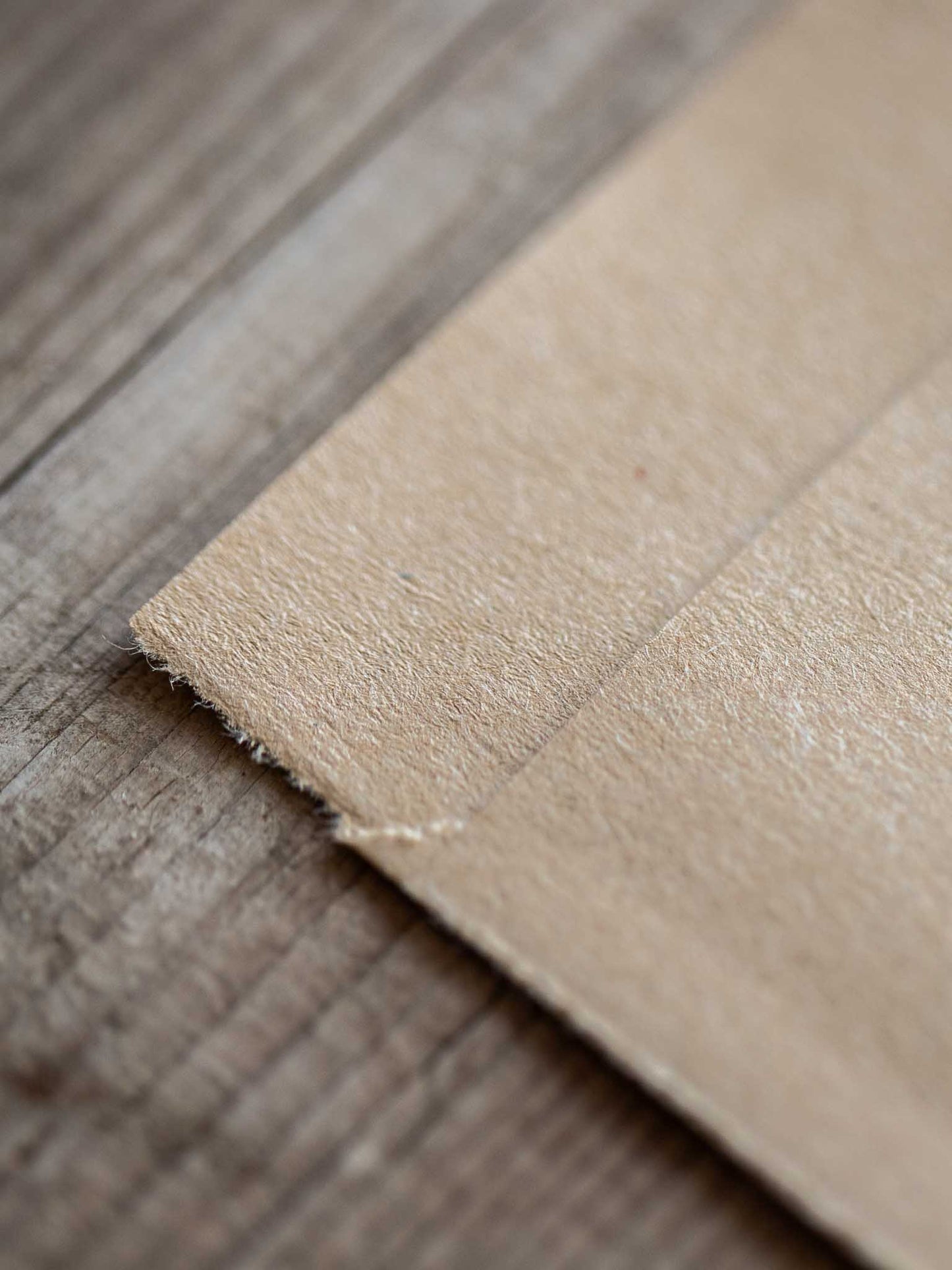 Flachbeutel für die quadratischen Karten