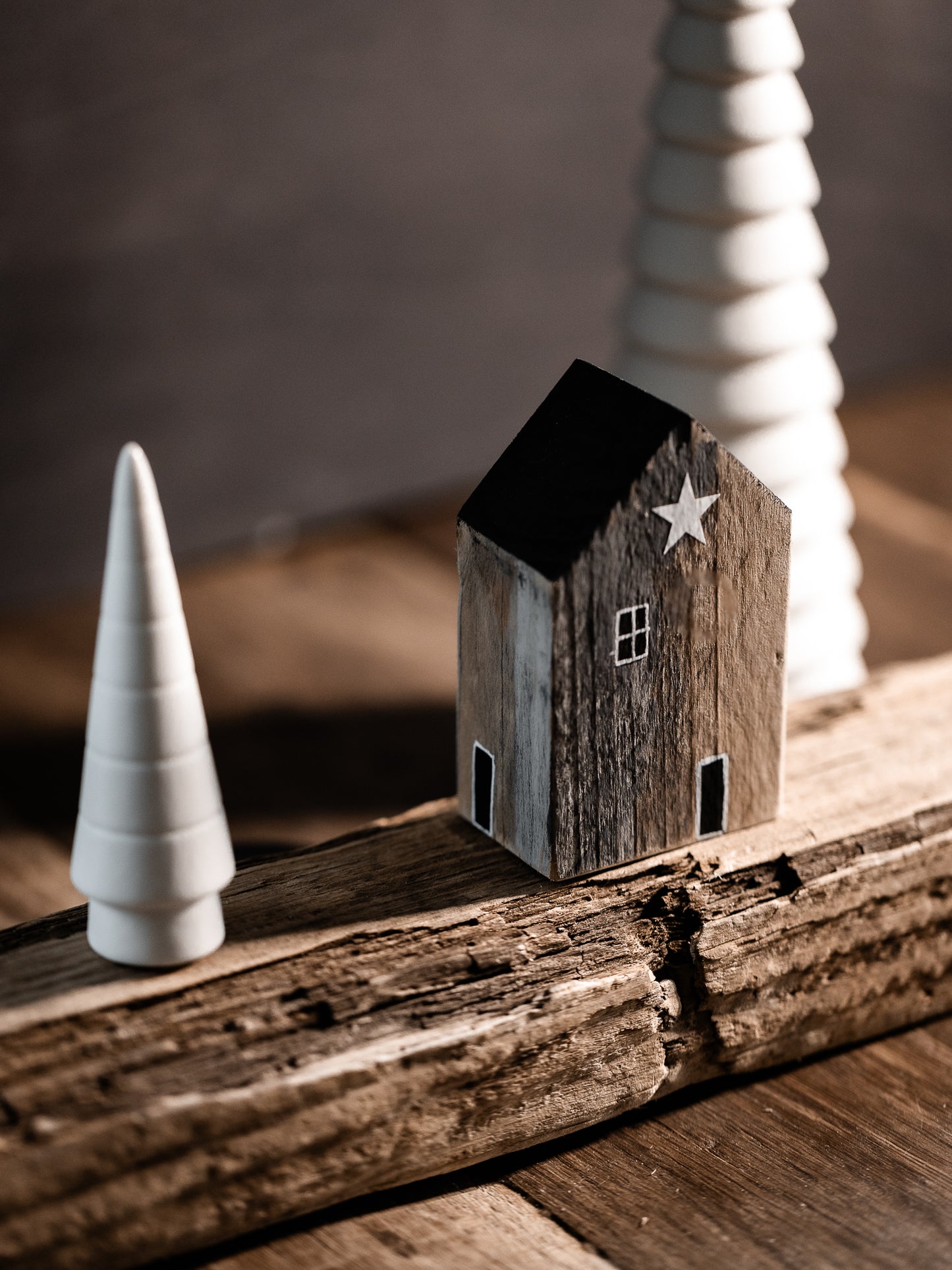 Kleines Unikat Adventshäuschen