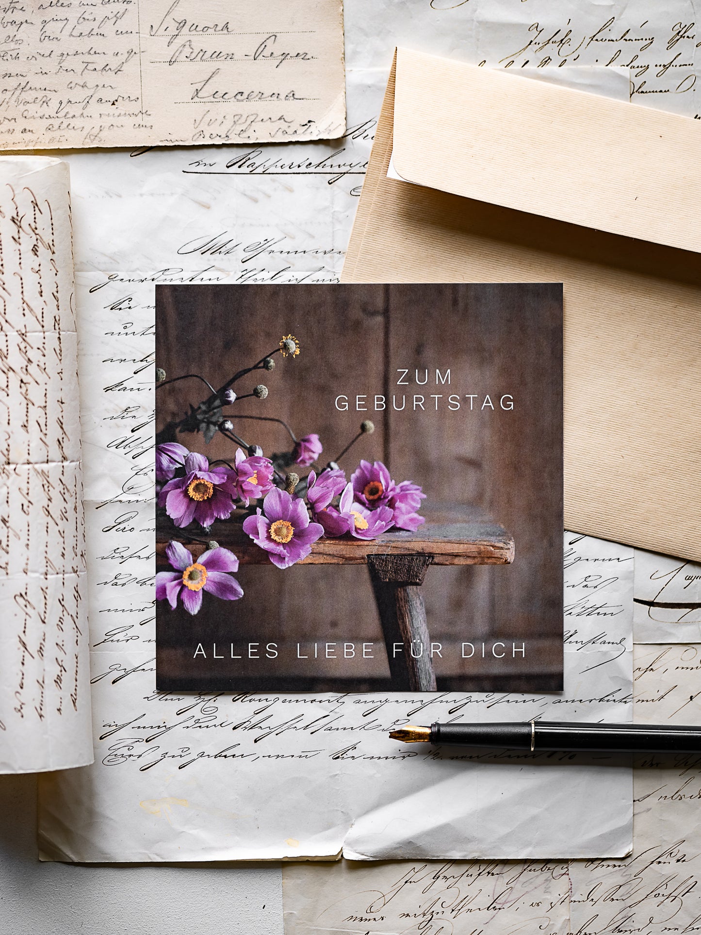 Von edler Art zum Geburtstag alles Liebe