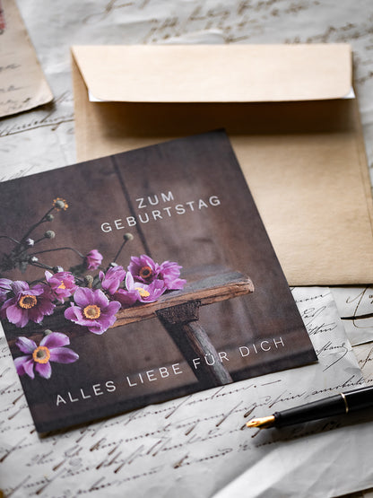 Von edler Art zum Geburtstag alles Liebe