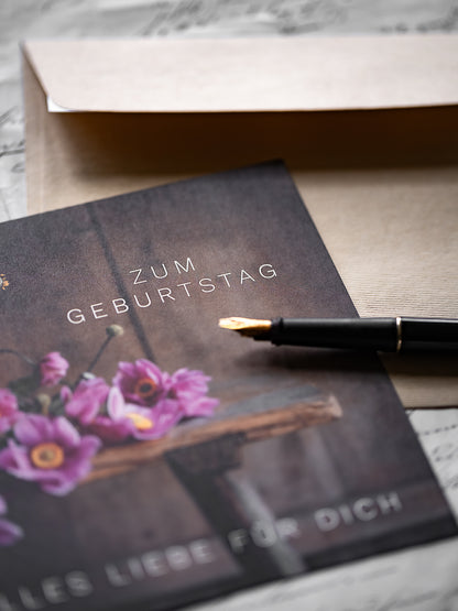 Von edler Art zum Geburtstag alles Liebe