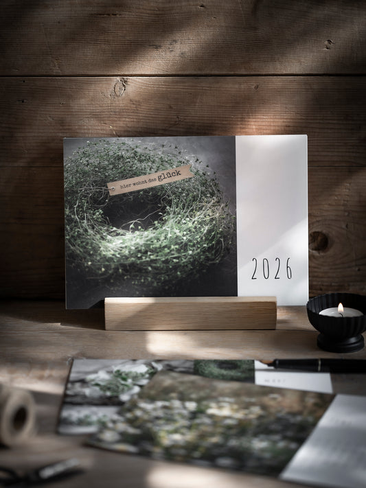 Kartenkalender 2026 "Kleines Glück"