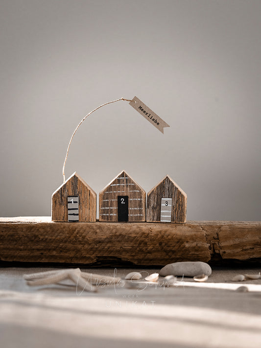 Mini Strandhäuser - Nordsee
