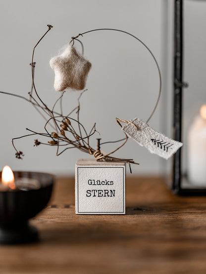 Wuschliger Glücksstern