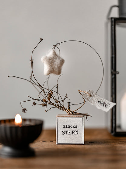 Wuschliger Glücksstern