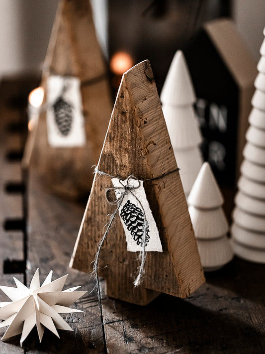 Knorrige Weihnachtstanne