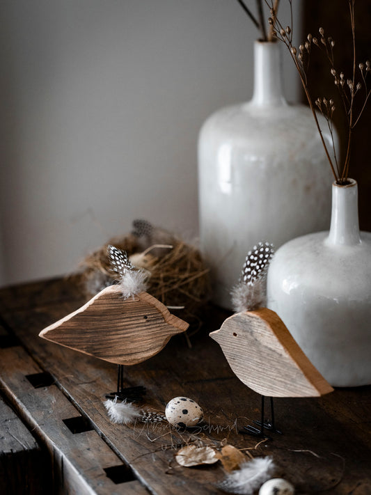 Unikatvogelpaar - Herr & Frau Berberitze