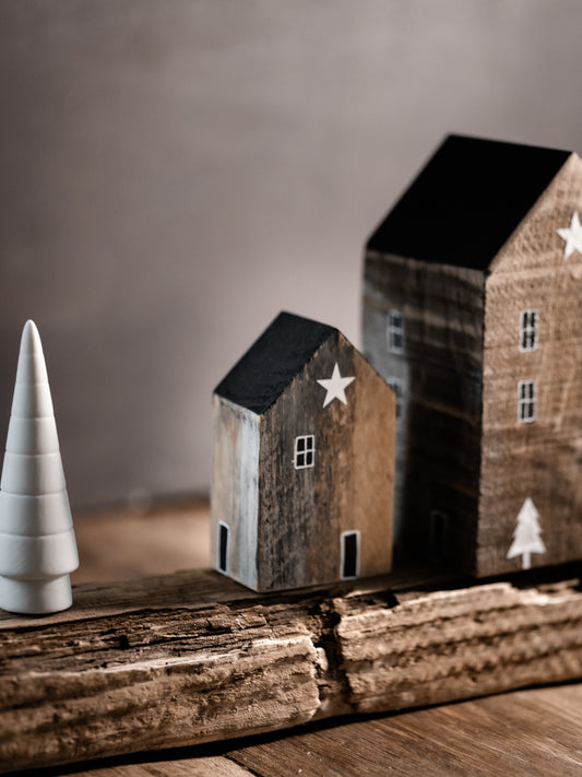 Kleines Unikat Adventshäuschen