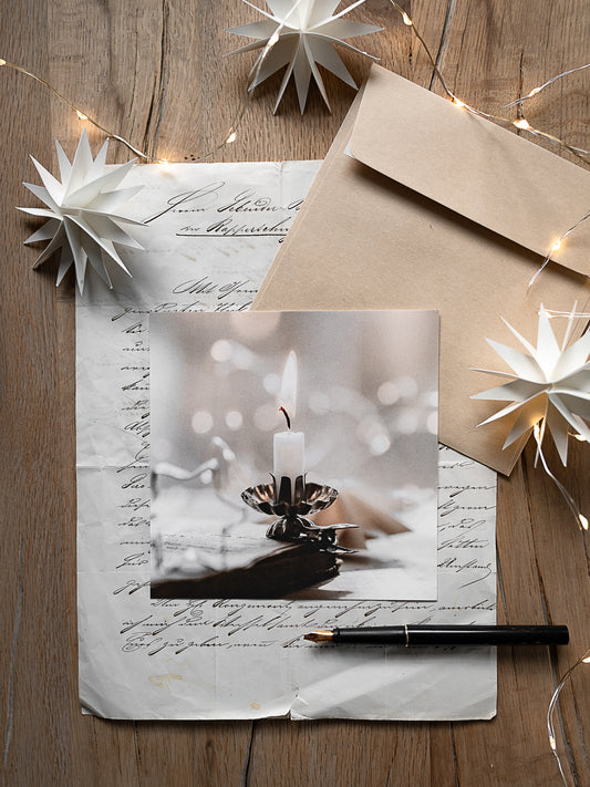 Von edler Art Christbaumkerze