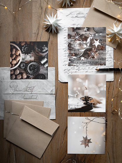 Von edler Art Weihnachtszauber Kartenset