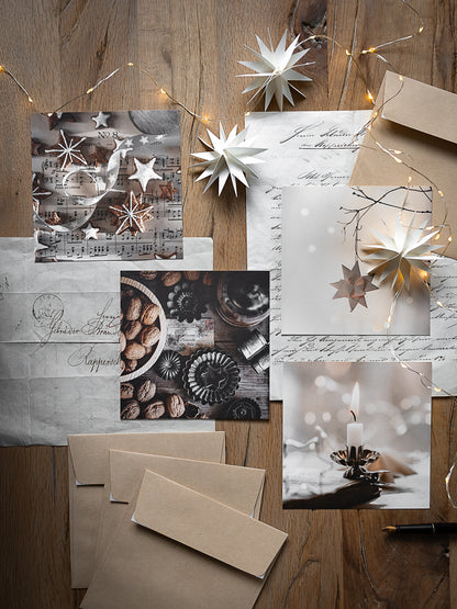 Von edler Art Weihnachtszauber Kartenset